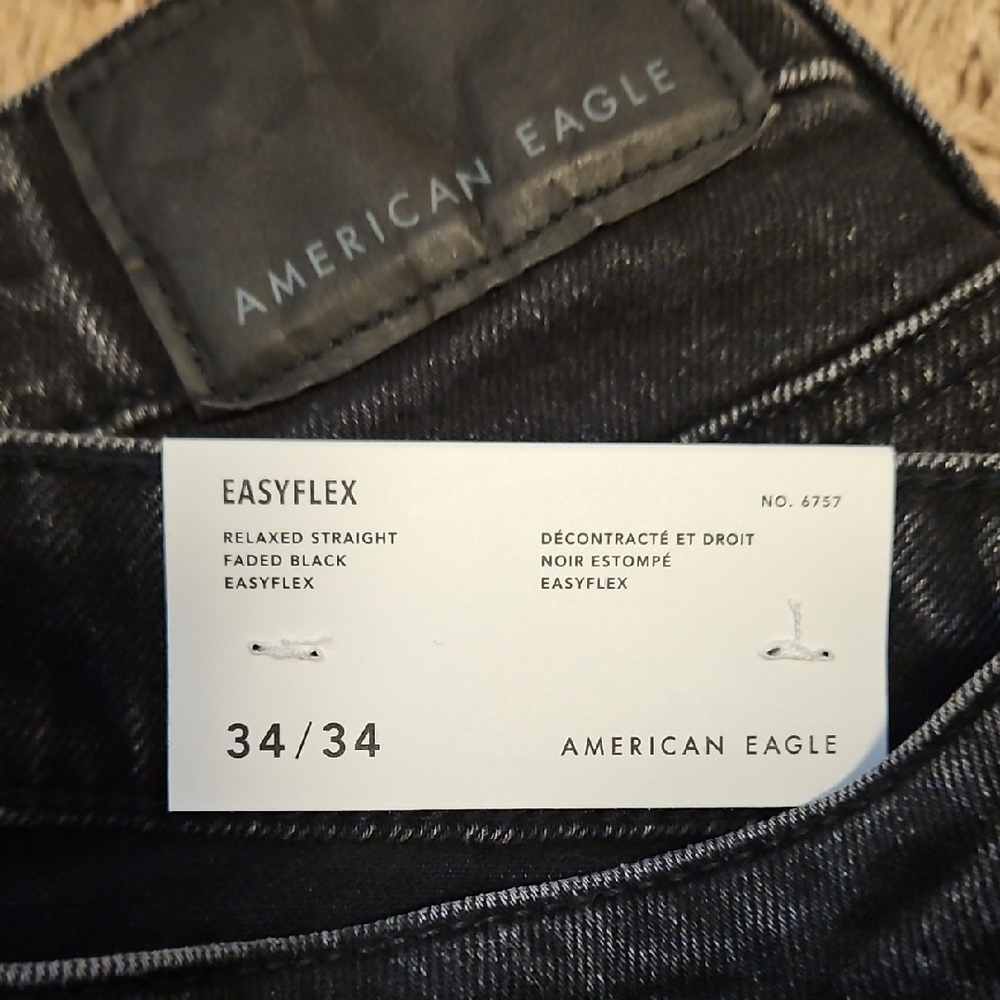 American Eagle Easyflex Relaxed Straight Jean - Picture 9 of 9